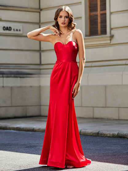 Elegant Floor-length Ball Gown