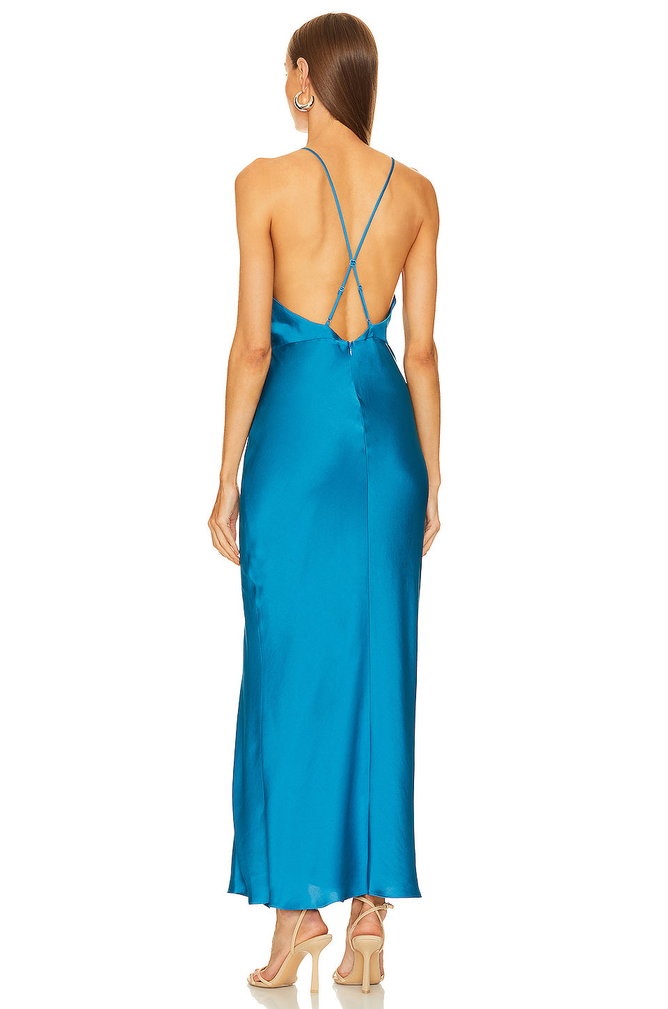 Backless Mother of the Bride Dress